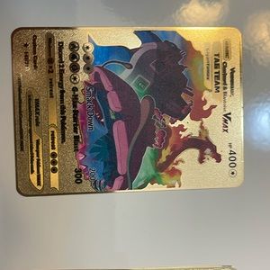 Pokemon card Vmax tag team